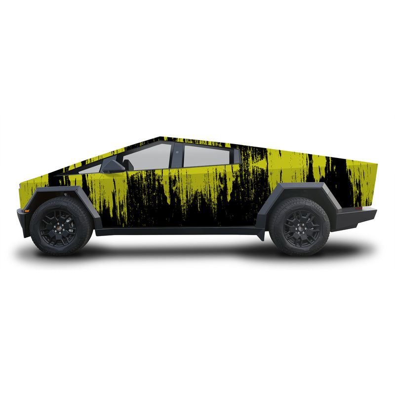 Volt Drip Tesla Cybertruck Full Wrap Kit | Custom Colors Available | Gloss or Satin