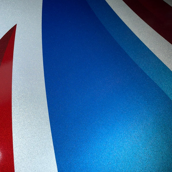 Arlon DPF 2400XLP Reflective Vinyl Wrap Film with Arlon 3170 Lamination
