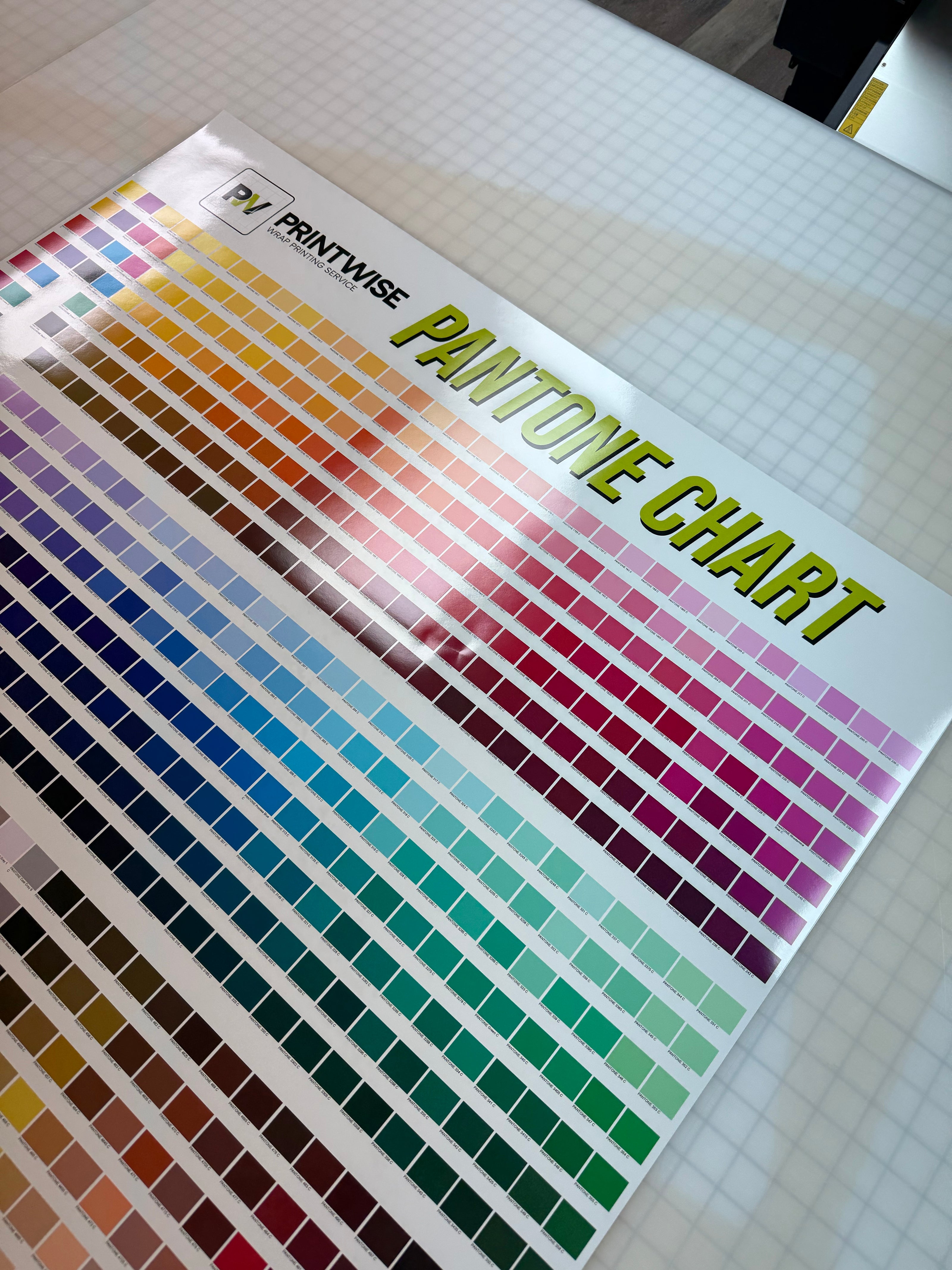 Printwise Pantone Color Chart – Complete Professional Color Chart