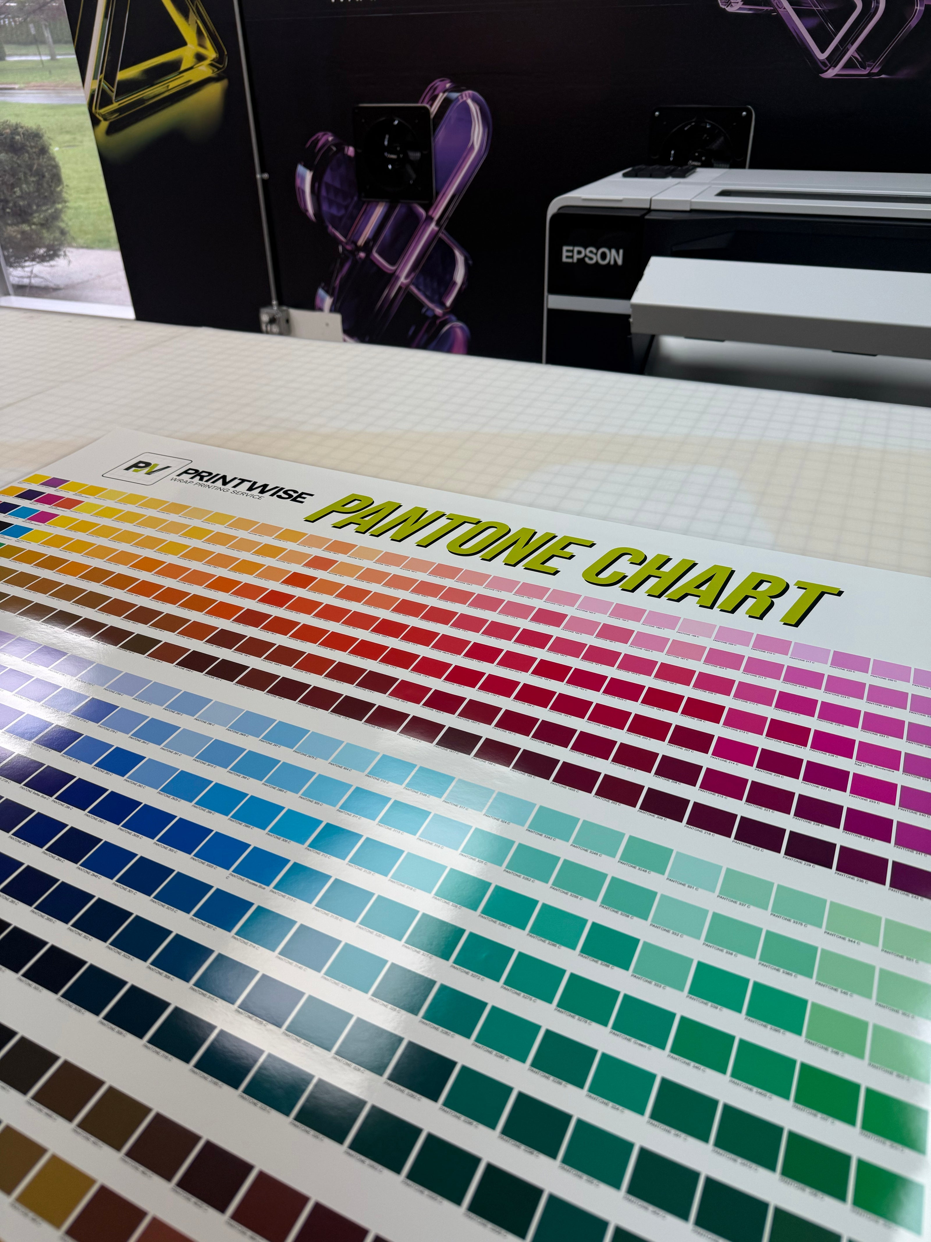 Printwise Pantone Color Chart – Complete Professional Color Chart