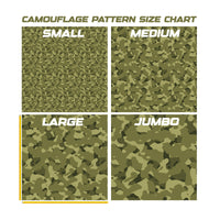 Military Green Camouflage Wrap — Avery Dennison MPI 1105