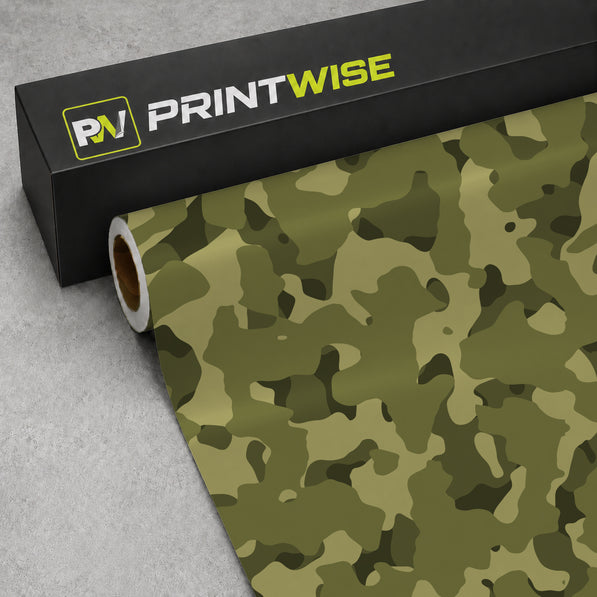 Military Green Camouflage Wrap — Avery Dennison MPI 1105